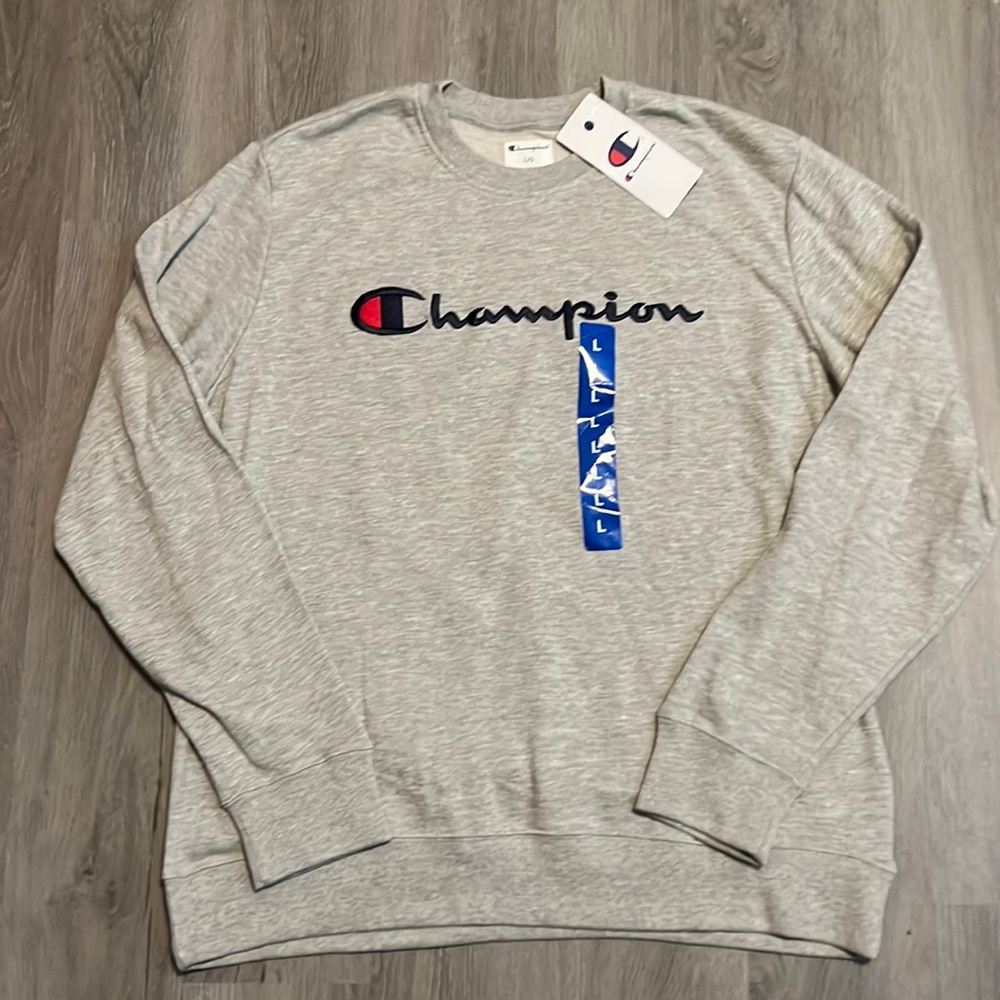 Champion men’s long sleeve . Size L